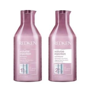 Redken Volume Injection Shampoo and Conditioner DUO 10.1 oz For Fine Hair